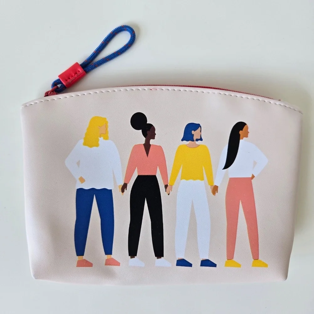 🌺 ipsy Multicolor Women Illustration Pouch - Picture 8 of 8
